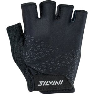 Dámské cyklistické rukavice Silvini ASPRO WA1640 Velikost rukavic: L / Barva: černá