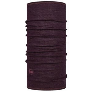 Šátek Buff Lightweight Merino Wool Barva: tmavě fialová