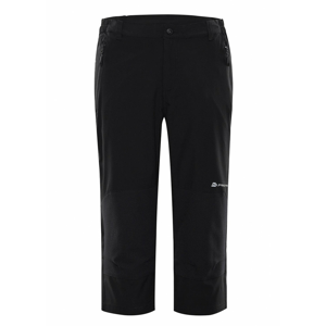 Pánské 3/4 kalhoty Alpine Pro Kadek Velikost: XL / Barva: černá