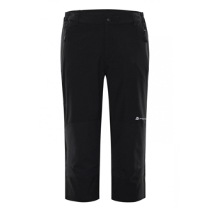 Pánské 3/4 kalhoty Alpine Pro Kadek Velikost: XL - XXL / Barva: černá