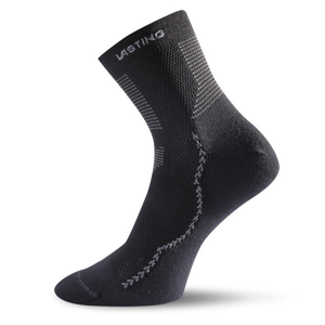 Funkční ponožky Lasting TCA Velikost ponožek: 34-37 / Barva: černá