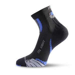Ponožky Lasting ITL Velikost ponožek: 46-49 / Barva: černá/modrá