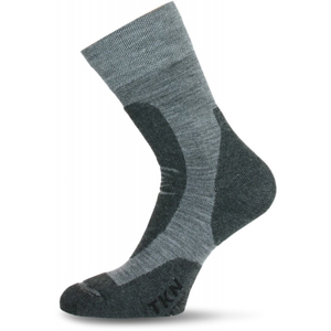 Funkční ponožky Lasting TKN Velikost ponožek: 34-37 / Barva: šedá