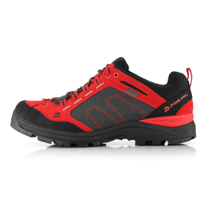 Trekové boty Alpine Pro Derry Velikost bot (EU): 42 / Barva: černá/červená