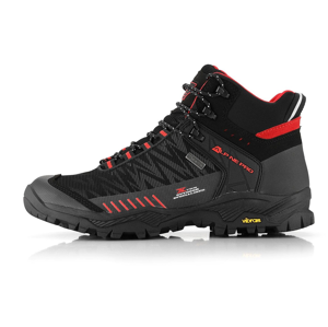 Trekové boty Alpine Pro Elane Velikost bot (EU): 43 / Barva: černá/červená