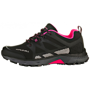 Trekové boty Alpine Pro Issaie Velikost bot (EU): 40 / Barva: černá/růžová