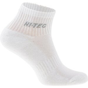 Ponožky Hi-Tec Quarro 3-Pack Velikost ponožek: 44-47 / Barva: bílá