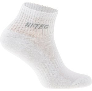 Ponožky Hi-Tec Quarro 3-Pack Velikost ponožek: 40-43 / Barva: bílá
