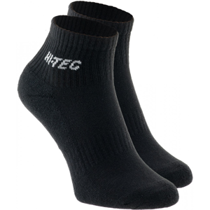Ponožky Hi-Tec Quarro 3-Pack Velikost ponožek: 40-43 / Barva: černá