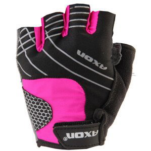 Cyklistické rukavice Axon 195 Velikost: M / Barva: růžová