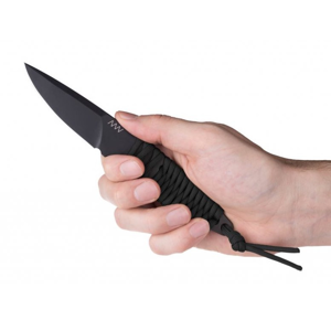 Nůž Acta non verba P100 Dlc/Plain edge Barva: černá