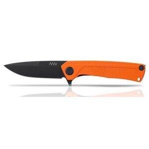 Nůž Acta non verba Z100 DLC/Plain Edge, G10 Barva: oranžová