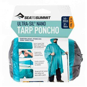 Pončo Sea to Summit Ultra-Sil Nano Tarp Poncho Barva: tyrkysová