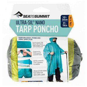 Pončo Sea to Summit Ultra-Sil Nano Tarp Poncho Barva: světle zelená