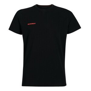 Pánské triko Mammut Logo T-Shirt Men Velikost: M / Barva: černá