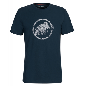 Pánské triko Mammut Logo T-Shirt Men Velikost: XL / Barva: modrá