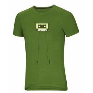 Pánské triko Ocún Raglan T Velikost: M / Barva: zelená