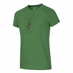 Pánské triko Ocún Raglan T Velikost: M / Barva: světle zelená
