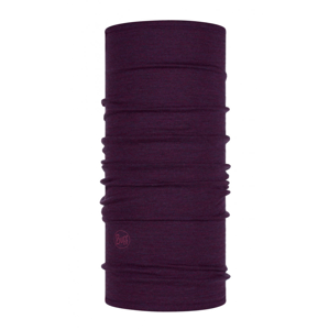 Multifunkční šátek Buff Midweigt Merino Wool Barva: fialová