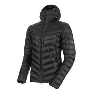 Pánská bunda Mammut Broad Peak IN Hooded Jacket Men Velikost: XL / Barva: černá