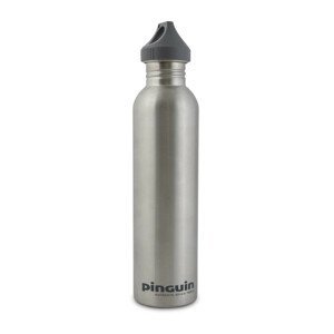 Láhev Pinguin Bottle L 1L Barva: stříbrná