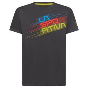 Pánské triko La Sportiva Stripe Evo T-ShirtM Velikost: XL / Barva: šedá