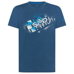 Pánské triko La Sportiva Square Evo T-Shirt M Velikost: M / Barva: modrá