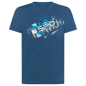 Pánské triko La Sportiva Square Evo T-Shirt M Velikost: L / Barva: modrá