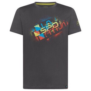 Pánské triko La Sportiva Square Evo T-Shirt M Velikost: XXL / Barva: šedá