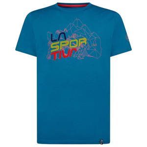Pánské triko La Sportiva Cubic T-Shirt M Velikost: L / Barva: modrá