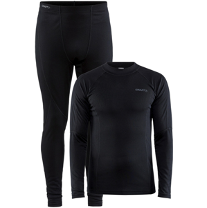 Pánský set Craft Core Warm Baselayer Velikost: XL / Barva: černá