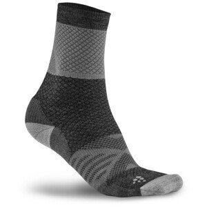 Ponožky Craft XC Warm Velikost ponožek: 46-48 / Barva: šedá