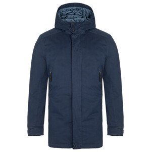 Pánský kabát Loap Nakio Velikost: L / Barva: černá/modrá