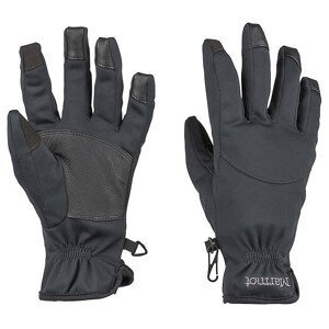 Dámské rukavice Marmot Connect Evolution Glove Velikost rukavic: L / Barva: černá