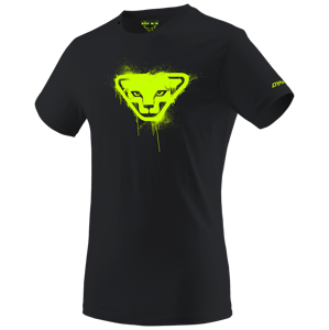 Pánské triko Dynafit Graphic Co M S/S Tee Velikost: XXL / Barva: černá/zelená