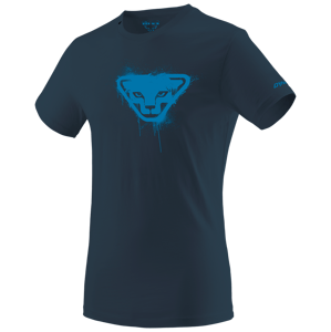 Pánské triko Dynafit Graphic Co M S/S Tee Velikost: M / Barva: tmavě modrá