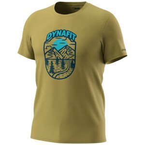 Pánské triko Dynafit Graphic Co M S/S Tee Velikost: M / Barva: světle zelená