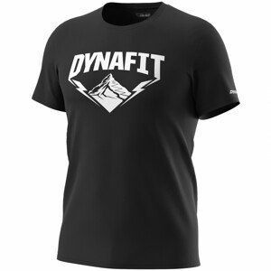 Pánské triko Dynafit Graphic Co M S/S Tee Velikost: XXL / Barva: bílá/černá