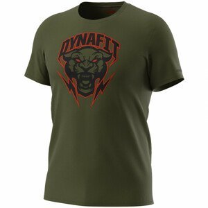 Pánské triko Dynafit Graphic Co M S/S Tee Velikost: XL / Barva: zelená/černá