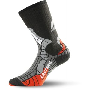 Ponožky Lasting SCI Velikost ponožek: 42-45 / Barva: černá/červená