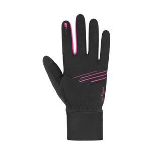 Dámské rukavice Etape Jasmine WS+ Velikost rukavic: S / Barva: černá/růžová