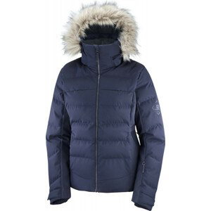 Dámská bunda Salomon Stormcozy Jacket W Velikost: S / Barva: tmavě modrá
