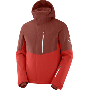 Pánská bunda Salomon Speed Jacket Velikost: M / Barva: červená