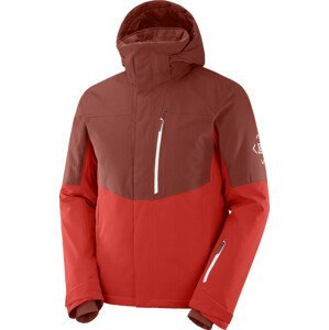 Pánská bunda Salomon Speed Jacket Velikost: XL / Barva: červená