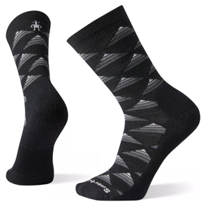Ponožky Smartwool Hike Light Elite Burgee Crew Velikost ponožek: 38-41 (M) / Barva: černá/bílá