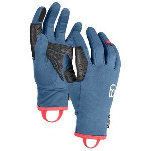 Dámské rukavice Ortovox Fleece Light Glove W Velikost: M / Barva: modrá