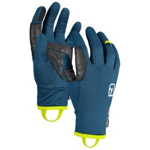 Pánské rukavice Ortovox Fleece Light Glove M Velikost: L / Barva: modrá