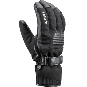 Lyžařské rukavice Leki Stormlite 3D Velikost rukavic: 9,5 / Barva: černá