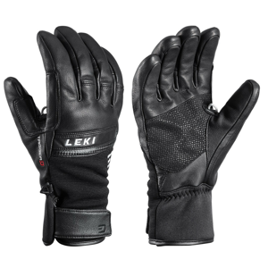 Lyžařské rukavice Leki Lightning 3D Velikost rukavic: 10 / Barva: černá/bílá