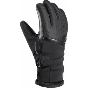 Dámské lyžařské rukavice Leki Snowfox 3D Lady Velikost rukavic: 7 / Barva: černá
